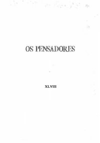 cover of the book Os Pensadores - Textos Escolhidos