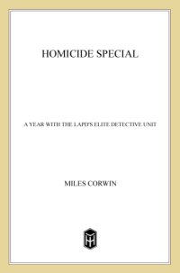 cover of the book Homicide special: a year with the LAPD's elite detective unit