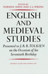 cover of the book English and Medieval Studies, Presented to J. R. R. Tolkien on the Occasion of his Seventieth Birthday