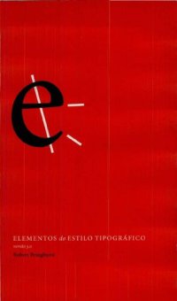 cover of the book Elementos do Estilo Tipográfico Versão 3.0 [The Elements of Typographic Style]