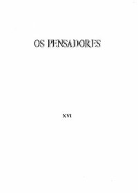 cover of the book Os Pensadores - Pensamentos