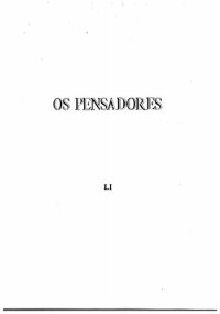 cover of the book Os Pensadores - Contingências do Reforço - A epistemologia genética - Sabedoria e Ilusões da Filosofia - Problemas de Psicologia Genética