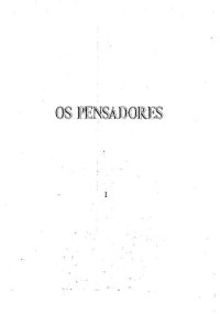 cover of the book Os Pré-Socráticos