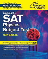 cover of the book Cracking the SAT Physics Subject Test