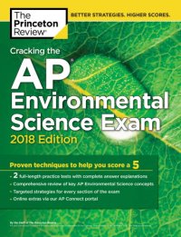 cover of the book Cracking the AP Environmental Science Exam, 2018 Edition