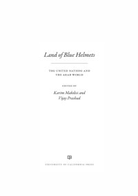 cover of the book Land of blue helmets: the United Nations and the Arab world