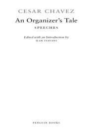 cover of the book An organizer's tale speeches