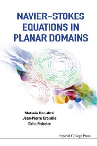 cover of the book Navier-Stokes equations in planar domains