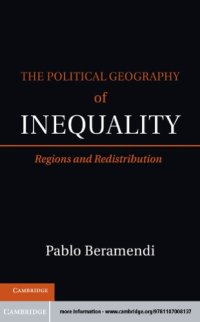 cover of the book The Political Geography of Inequality: Regions and Redistribution