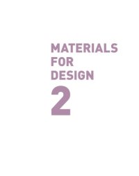 cover of the book Materials for design