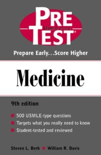 cover of the book Medicine: PreTest self-assessment and review