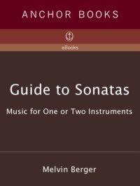 cover of the book Guide to Sonatas: Music for One or Two Instruments