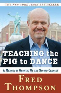 cover of the book Teaching the pig to dance: a memoir of growing up and second chances