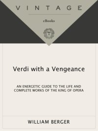 cover of the book Verdi With a Vengeance