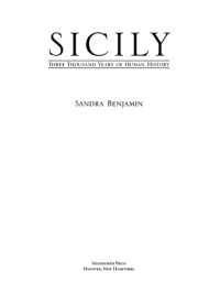 cover of the book Sicily: three thousand years of human history