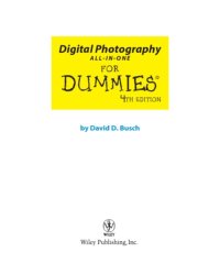 cover of the book Digital photography all-In-one for dummies