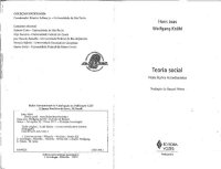 cover of the book Teoria social: vinte lições introdutórias