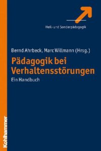 cover of the book Pädagogik bei Verhaltensstörungen ein Handbuch