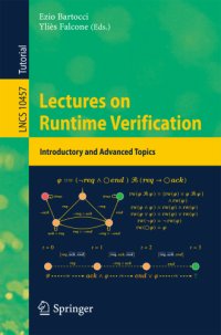 cover of the book Lectures on Runtime Verification: Introductory and Advanced Topics