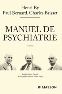 cover of the book Manuel de psychiatrie