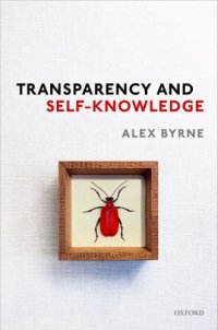 cover of the book Transparency and self-knowledge