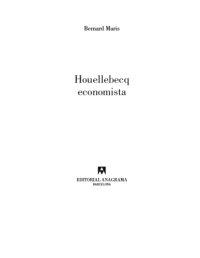 cover of the book Houellebecq economista