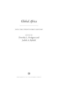 cover of the book Global Africa: into the twenty-first century