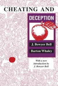 cover of the book Cheating and deception