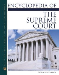 cover of the book Encyclopedia of the Supreme Court