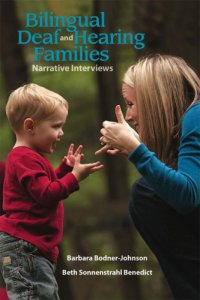 cover of the book Bilingual deaf and hearing families narrative interviews