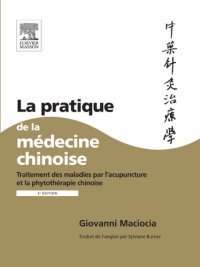 cover of the book La pratique de la médecine chinoise