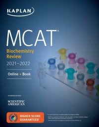 cover of the book MCAT Biochemistry Review 2021-2022 (Kaplan Test Prep)