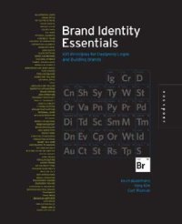 cover of the book Brand identity essentials: 100 principles for designing logos and building brands