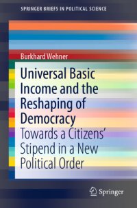 cover of the book Universal Basic Income and the Reshaping of Democracy