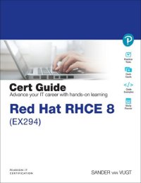 cover of the book Red Hat RHCE 8 (EX294) Cert Guide