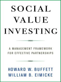 cover of the book SOCIAL VALUE INVESTING: a management framework for effective partnerships