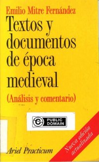 cover of the book Textos y documentos de época medieval