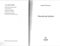 cover of the book Filosofia da história