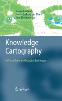 cover of the book Knowledge cartography: software tools and mapping techniques