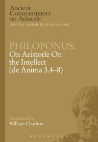 cover of the book On Aristotle on the Intellect: (De Anima 3.4-8)