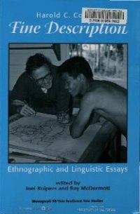 cover of the book Fine description : ethnographic and linguistic essays