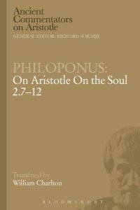 cover of the book On Aristotle On the soul 2.7-12