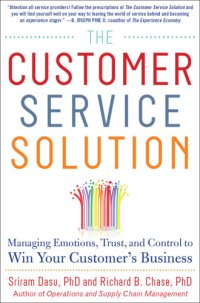 cover of the book The Customer Service Solution