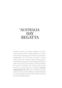 cover of the book The Australia Day Regatta