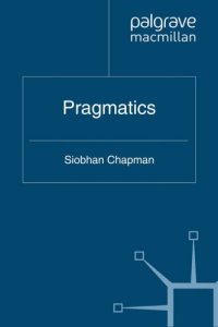 cover of the book Pragmatics