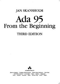 cover of the book Ada 95 from the Beginning (3rd Edition)