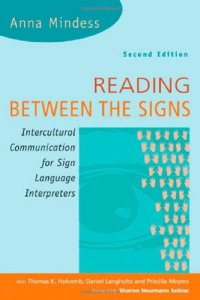 cover of the book Reading Between the Signs: Intercultural Communication for Sign Language Interpreters