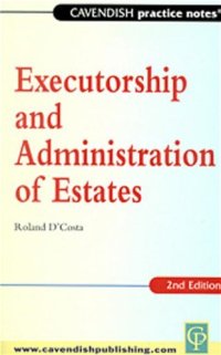 cover of the book Practice Notes Executorship and Administration of Estates