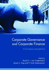 cover of the book Corporate Governance and Corporate Finance: A European Perspective