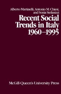 cover of the book Recent Social Trends in Italy, 1960-1995